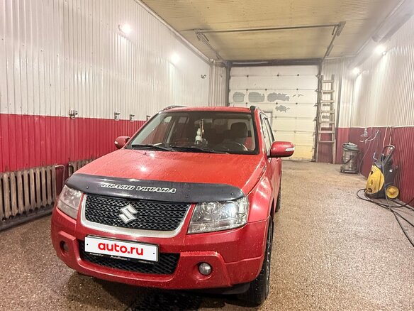 2008 Suzuki Grand Vitara II Рестайлинг, красный, 1100000 рублей - вид 1