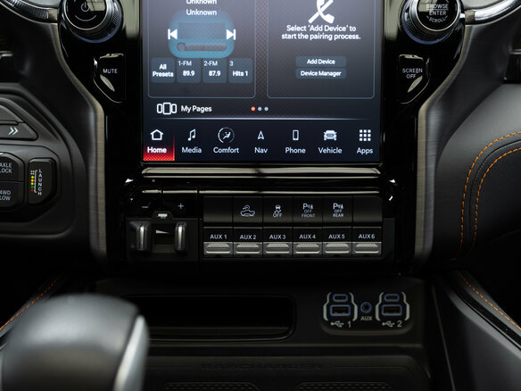 2021 Ram 1500 Crew Cab TRX V, оранжевый, 14290000 рублей - вид 24