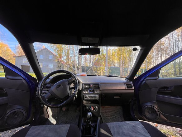 2010 Lada (ВАЗ) Priora I, синий, 250000 рублей - вид 10