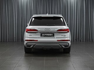 2021 Audi Q7 55 TFSI II (4M) Рестайлинг, белый, 7419000 рублей, вид 4
