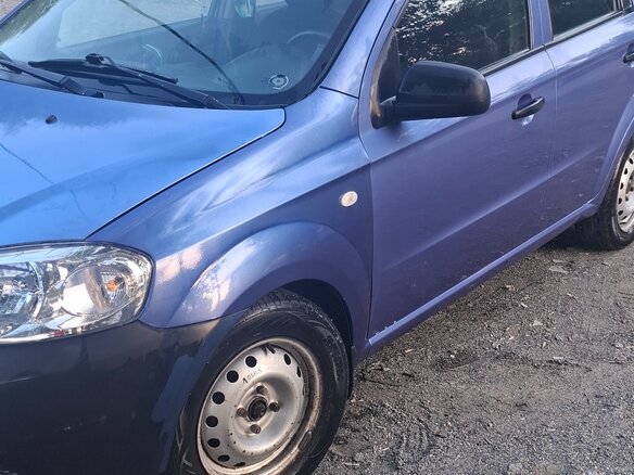 2008 Chevrolet Aveo I Рестайлинг, синий - вид 3