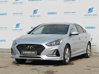 2018 Hyundai Sonata VII (LF) Рестайлинг, серебристый, 1590000 рублей, вид 1