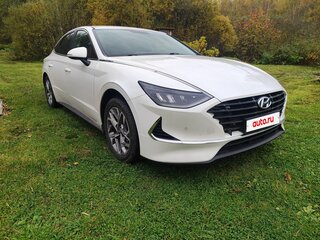 2020 Hyundai Sonata VIII (DN8), белый, 2450000 рублей, вид 2