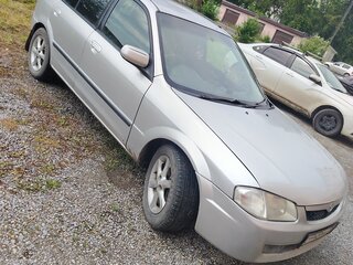 1999 Mazda Familia S-Familia S-Wagon VIII (BJ), серебристый, 300000 рублей, вид 1