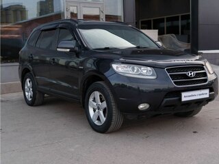 2008 Hyundai Santa Fe II, чёрный, 1090000 рублей, вид 3