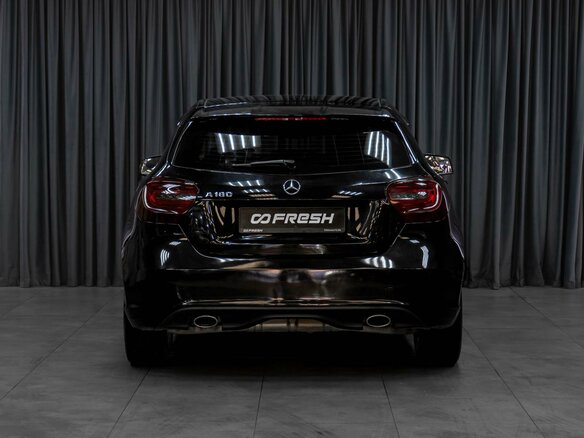 2014 Mercedes-Benz A-Класс 180 III (W176), чёрный, 1559000 рублей - вид 3
