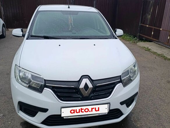 2021 Renault Logan II Рестайлинг, белый, 850000 рублей