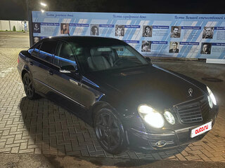 2007 Mercedes-Benz E-Класс 230 III (W211, S211) Рестайлинг, чёрный, 950000 рублей, вид 3