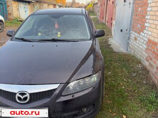 2006 Mazda 6 I (GG) Рестайлинг, чёрный, 480000 рублей, вид 1