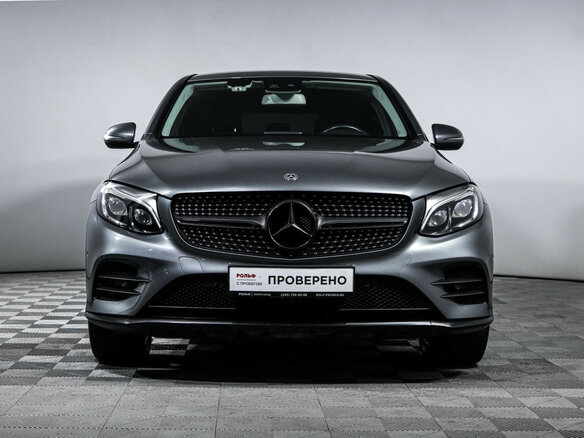 2017 Mercedes-Benz GLC Coupe 300 I (C253), серый, 4100000 рублей - вид 1