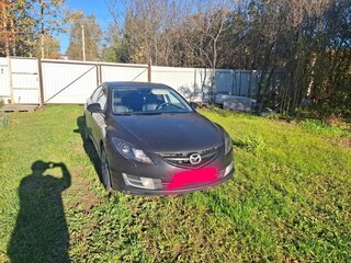 2007 Mazda 6 II (GH), чёрный, 850000 рублей, вид 3