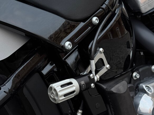 2020 Harley-Davidson Softail Slim, серебристый, 1700000 рублей - вид 6