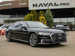 2022 Audi A8 55 TFSI IV (D5), чёрный, 7600000 рублей, вид 2