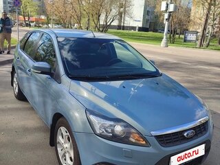 2009 Ford Focus II Рестайлинг, голубой, 480000 рублей, вид 3