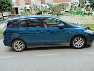 2005 Mazda Premacy II (CR), синий, 490000 рублей, вид 2