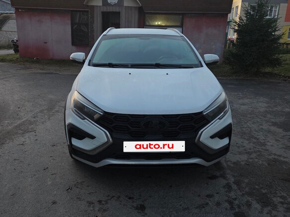 2024 Lada (ВАЗ) Vesta SW I Рестайлинг (NG), белый, 1450000 рублей - вид 2