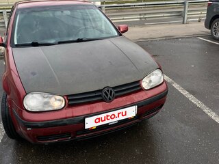 1999 Volkswagen Golf IV, красный, 250000 рублей, вид 1