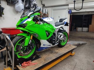 2024 Kawasaki ZX-6R Ninja, зелёный, 1290000 рублей, вид 5