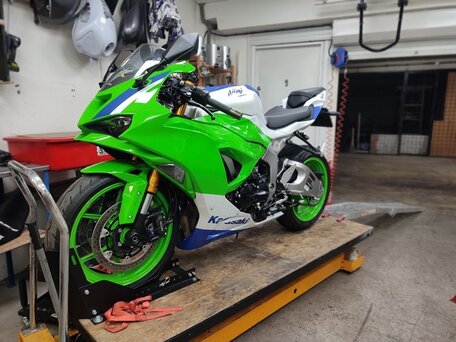 2024 Kawasaki ZX-6R Ninja, зелёный, 1350000 рублей, вид 5