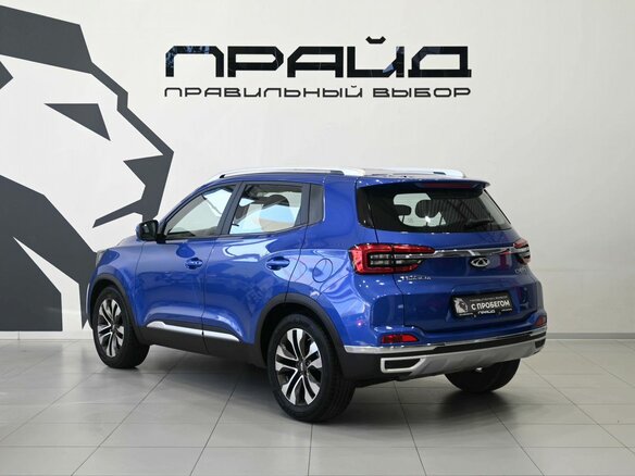 2021 Chery Tiggo 4 I Рестайлинг, синий, 1269900 рублей - вид 5
