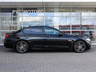 2014 BMW 5 серии 520i VI (F10/F11/F07) Рестайлинг, чёрный, 2080000 рублей, вид 5