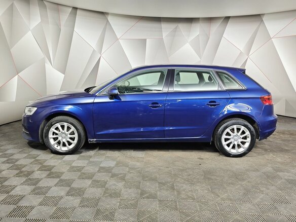 2015 Audi A3 III (8V), синий, 1219000 рублей - вид 4