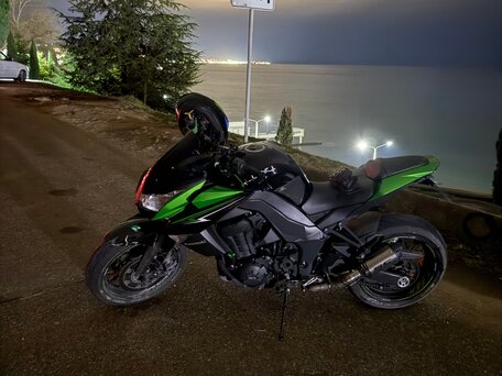 2013 Kawasaki Z 1000, зелёный, 600000 рублей, вид 4