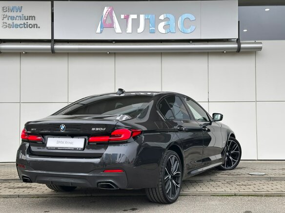 2021 BMW 5 серии 530d xDrive VII (G30/G31/G38) Рестайлинг, серый, 7390000 рублей - вид 1