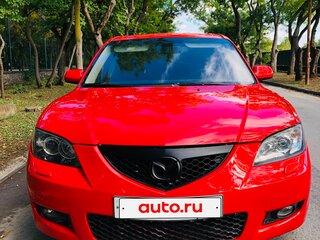 2006 Mazda 3 I (BK) Рестайлинг, красный, 470000 рублей, вид 2