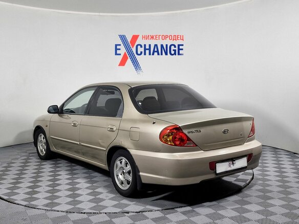 2008 Kia Spectra I Рестайлинг 2, бежевый, 280000 рублей - вид 6