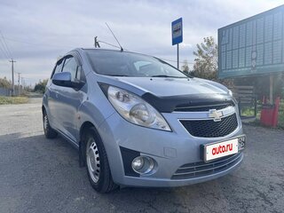 2012 Chevrolet Spark III, голубой, 620000 рублей, вид 5
