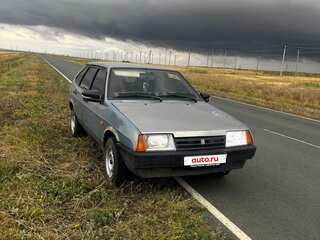 2002 Lada (ВАЗ) 21093i, голубой, 90000 рублей, вид 2