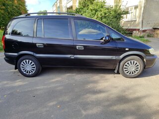 2002 Opel Zafira A, чёрный, 570000 рублей, вид 3