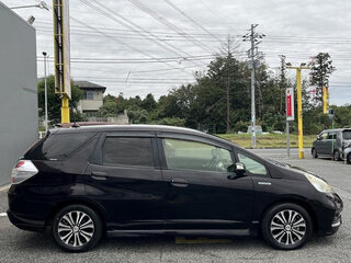 2014 Honda Fit Shuttle I Рестайлинг, чёрный, 671000 рублей, вид 4