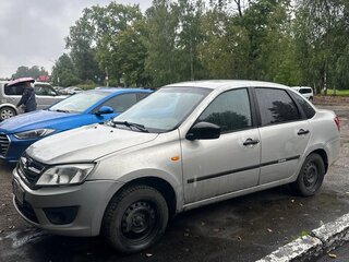 2016 Lada (ВАЗ) Granta I, серебристый, 260000 рублей, вид 3