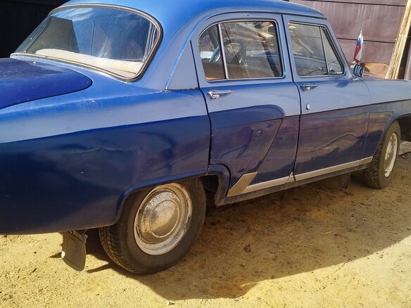 1964 ГАЗ 21 «Волга» 21Л, голубой, 380000 рублей - вид 4
