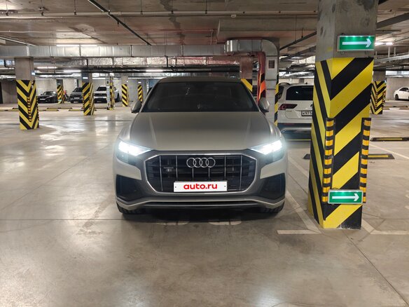 2023 Audi Q8 55 TFSI I (4M), бежевый, 8200000 рублей