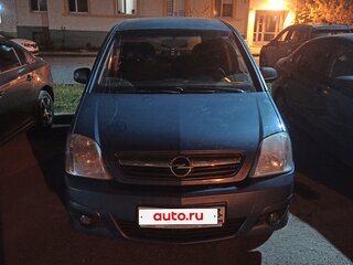2008 Opel Meriva A Рестайлинг, голубой, 380000 рублей, вид 1