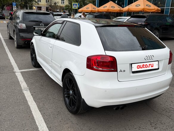 2009 Audi A3 II (8P) Рестайлинг 2, белый, 625000 рублей - вид 5
