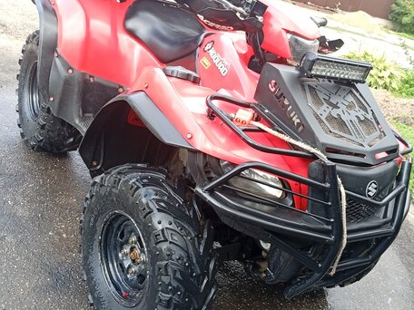 2008 Suzuki KingQuad 750, красный, 520000 рублей, вид 3