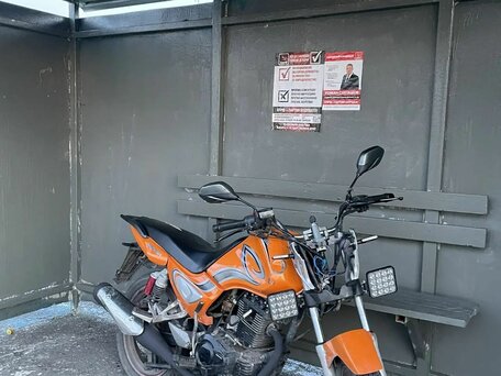 2015 Zontes Monster, оранжевый, 55000 рублей, вид 3