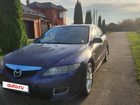 2006 Mazda 6 I (GG) Рестайлинг, синий, 270000 рублей