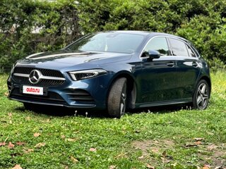 2021 Mercedes-Benz A-Класс 250 e IV (W177), синий, 3800000 рублей, вид 1