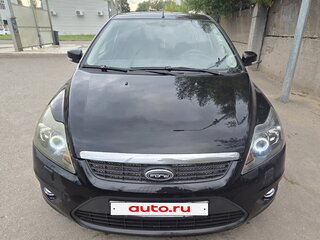 2010 Ford Focus II Рестайлинг, чёрный, 585000 рублей, вид 1