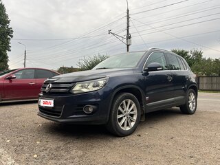 2012 Volkswagen Tiguan I Рестайлинг, синий, 1205000 рублей, вид 2