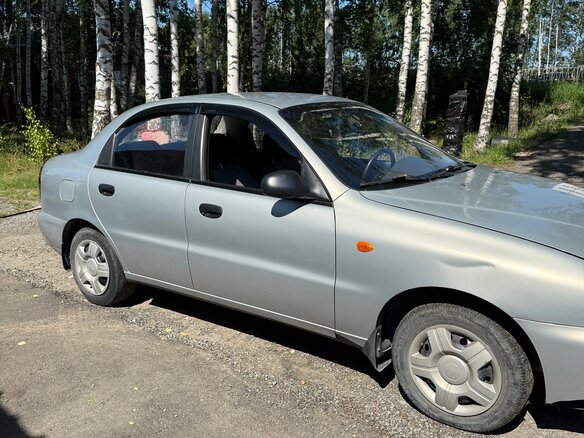 2006 Chevrolet Lanos I, серебристый - вид 3