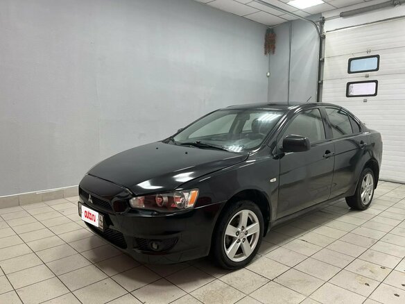2007 Mitsubishi Lancer X, чёрный, 490000 рублей