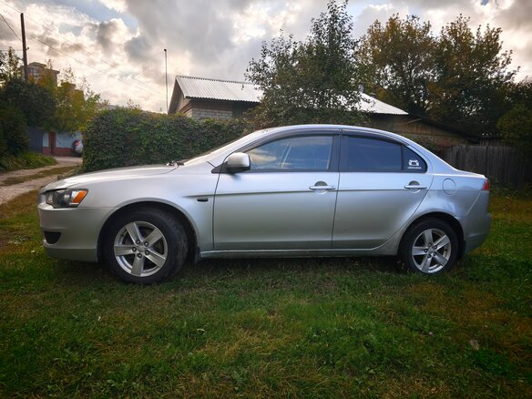 2008 Mitsubishi Lancer X, серебристый, 520000 рублей - вид 7
