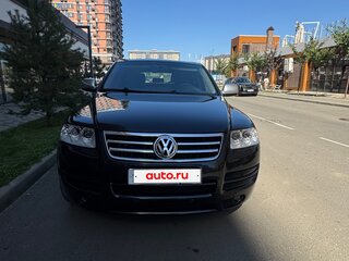 2005 Volkswagen Touareg I, чёрный, 1150000 рублей, вид 5