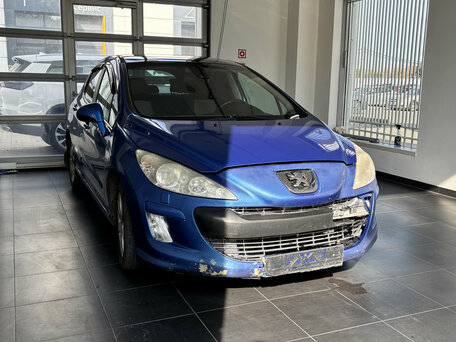 2009 Peugeot 308 I, синий, 350000 рублей, вид 1